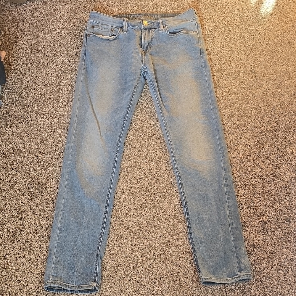 American Eagle Outfitters Light Blue Active Flex Jeans